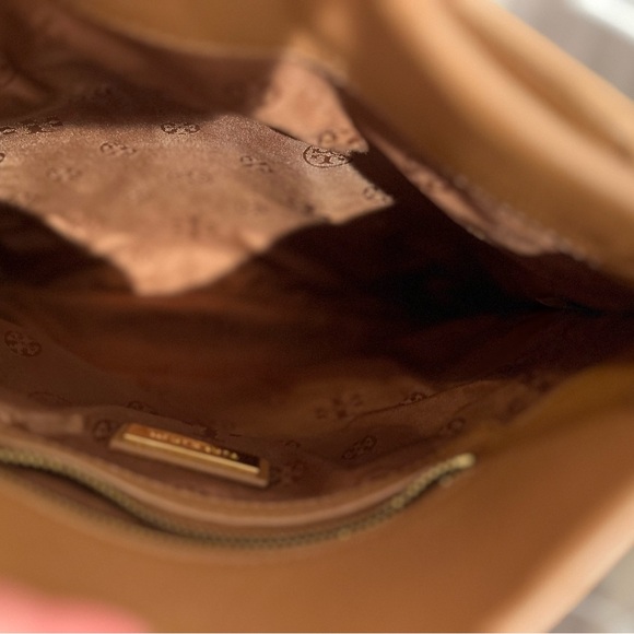 Tory Burch Brown Leather Tote Bag - Picture 5 of 6